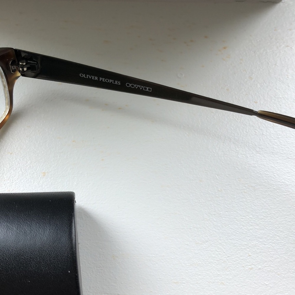 Oliver Peoples Eyeglass Frames, Rectangular, Heat… - image 2